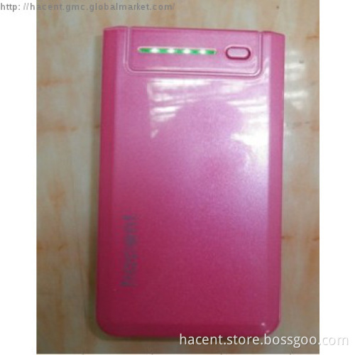 5000mah power bank like iphone 5 with led light